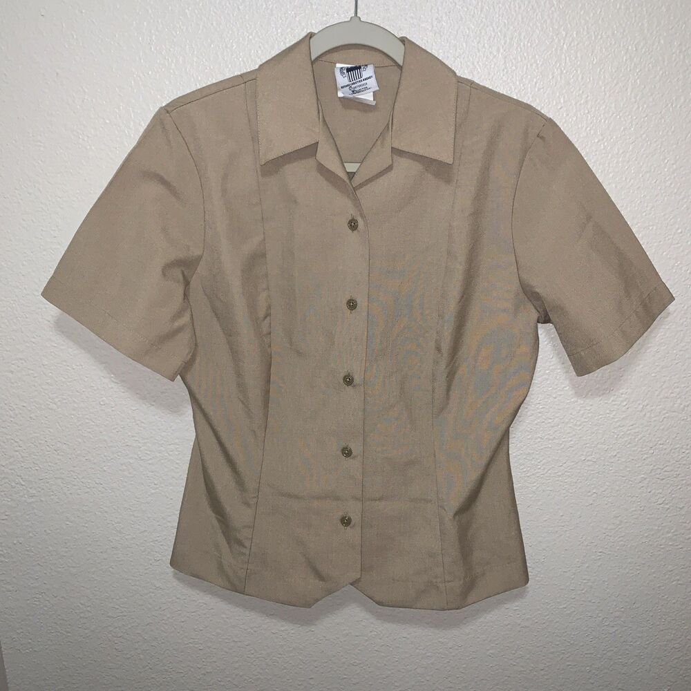 Defense Logistics Agency Women’s Top Size 12R Brown